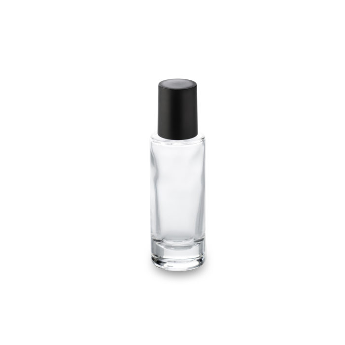 Aurore bottle 30 ml and its high black thermoset cap.