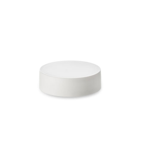 White urea lid for pot with ring 40/400 from Embalforme
