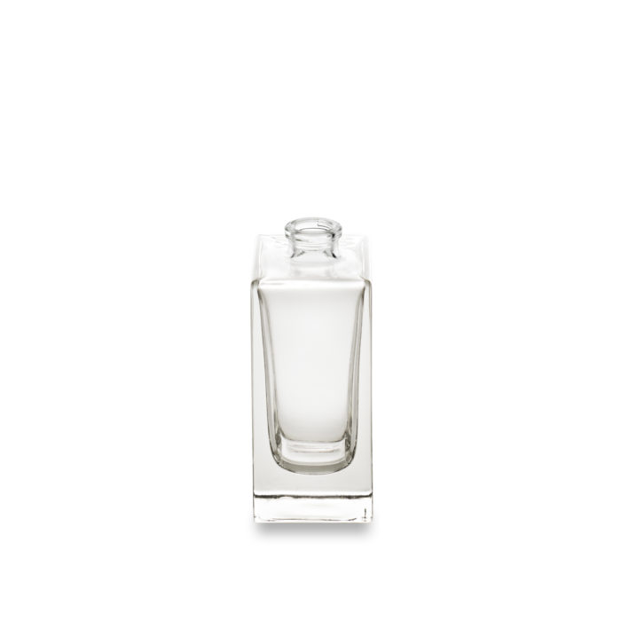 A square glass perfume bottle 50 ml Venus from Embalforme