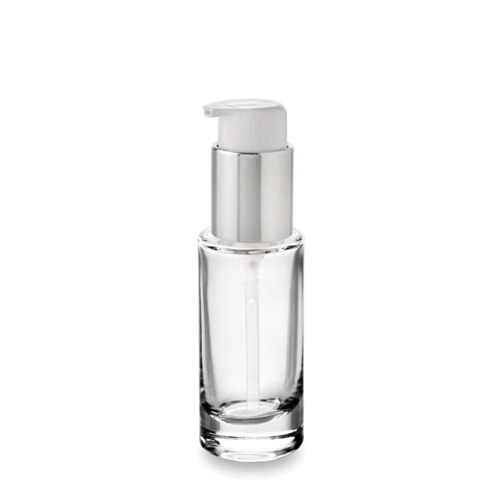 30 ml bottle with GCMI 24/410 ring and cream pump