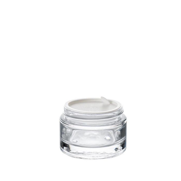 Cosmetic jar 50 ml and its lid