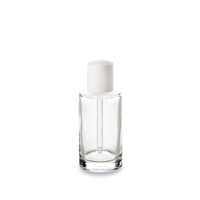 Choose the Orion bottle 50 ml GCMI 18/415 glass ring and its white screw cap from Embalforme