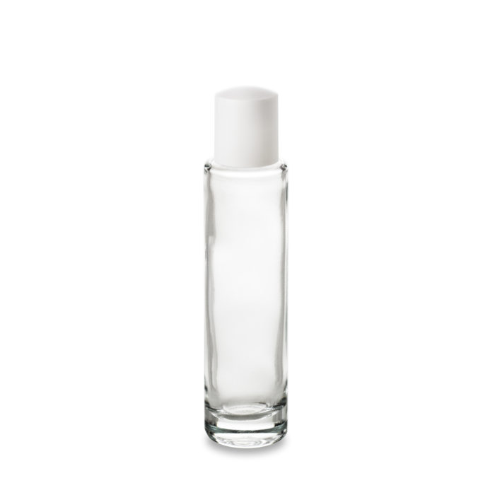 Comète50 ml bottle with its high white urea cap.