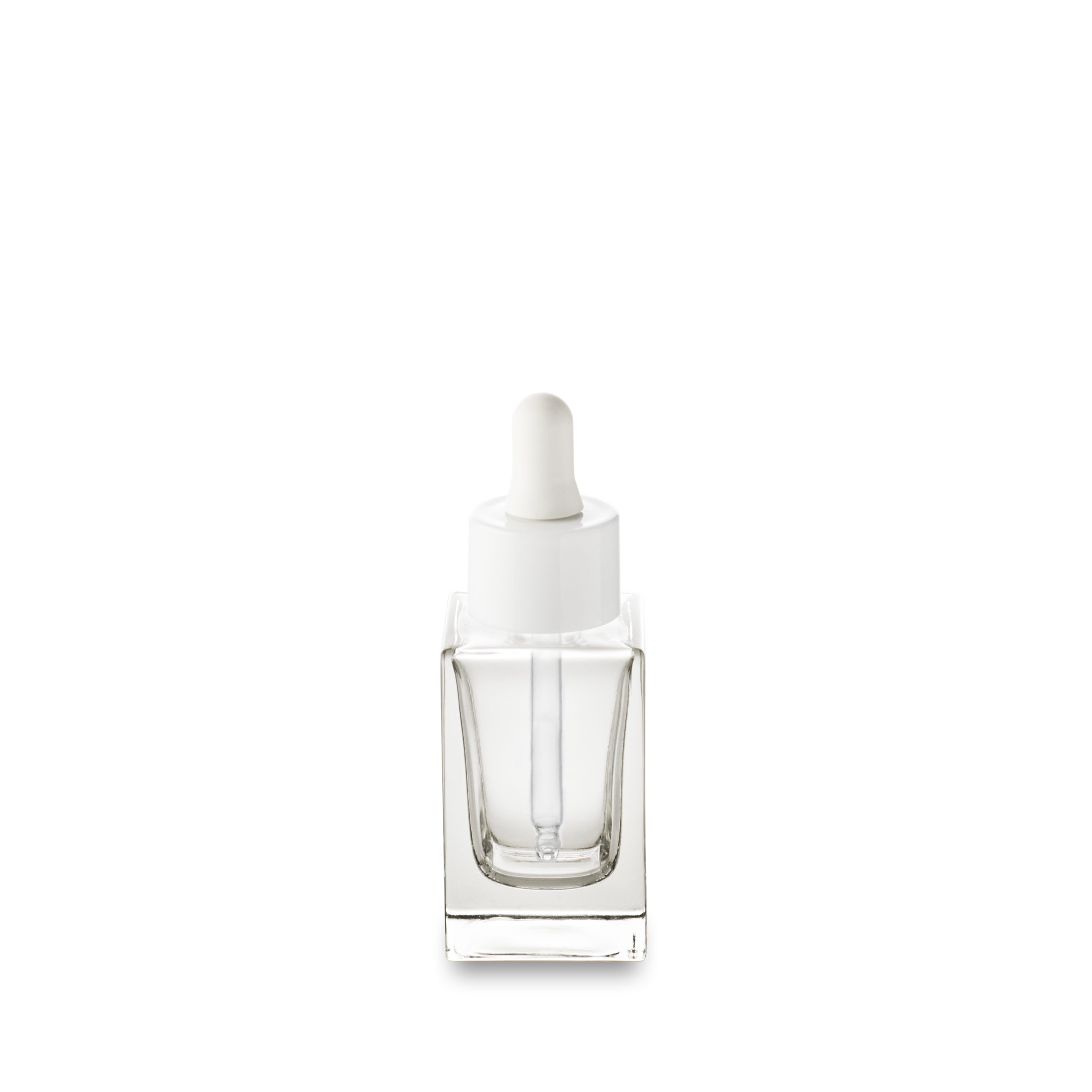 Vénus glass bottle in 30 ml with a large white dropper