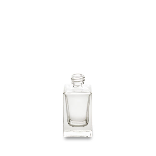 Square glass bottle Vénus d'Embalforme GCMI 18/415 in 30 ml