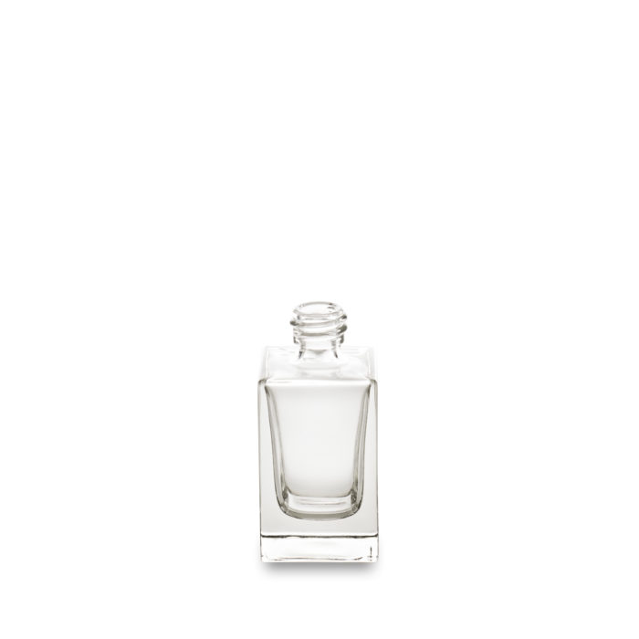 Square glass bottle Vénus d'Embalforme GCMI 18/415 in 30 ml