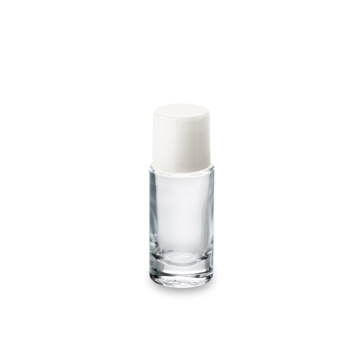 The white 24/410 cap on the 30 ml Premium bottle