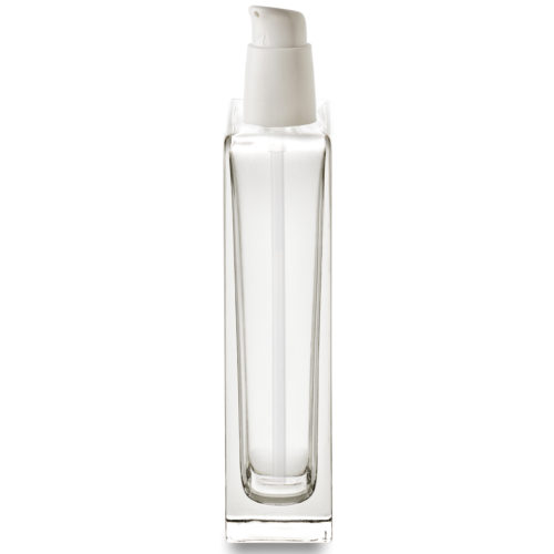 Vénus GCMI 18/415 cosmetic bottle and its ergonomic pump