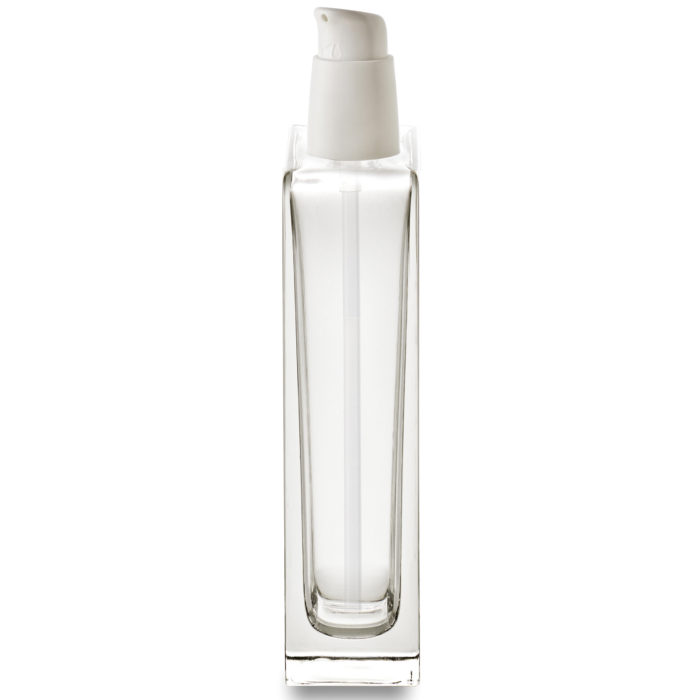 Vénus GCMI 18/415 cosmetic bottle and its ergonomic pump