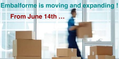 Embalforme is moving and expanding !