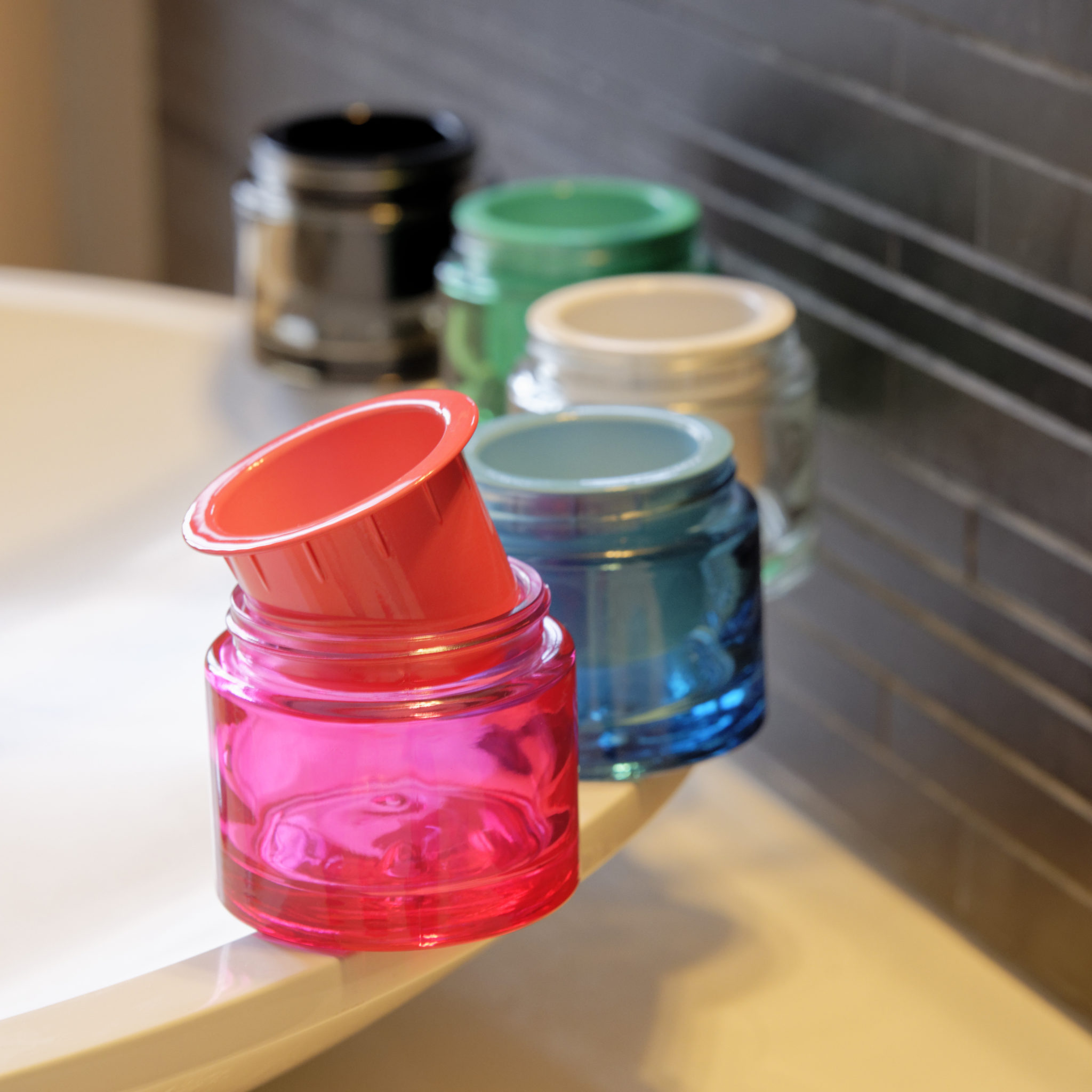pot rechargeable couleur