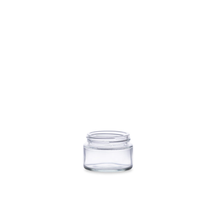 Lightweight glass jar